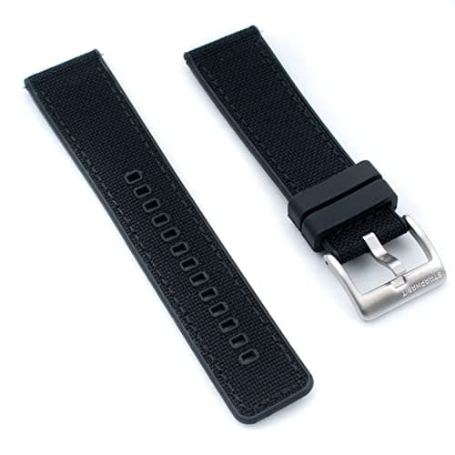 StrapHabit Hybrid Sailcloth / FKM (22mm)